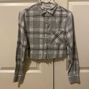 Old Navy women’s cropped S flannel
